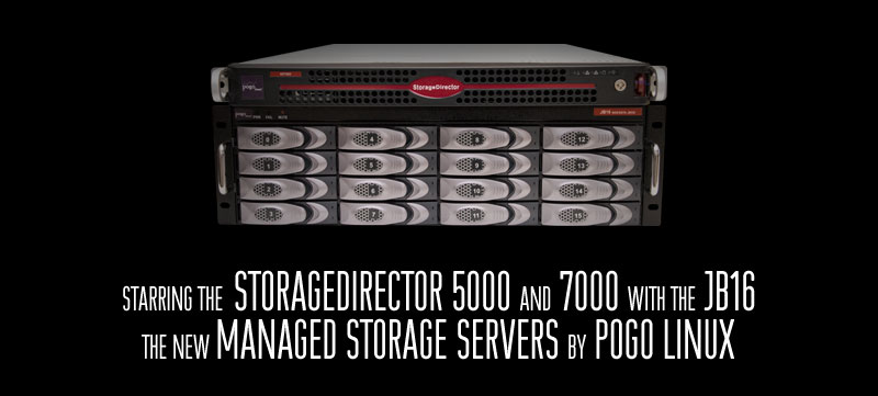 Pogo Linux introduces their new line of advanced storage servers. The StorageWare NAS series brings you multiple terabytes of SATA-based storage in a 3U package that is painless to configure and use.