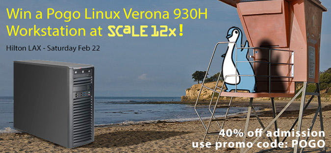 Win a Verona 930H Workstation at SCaLE 12x