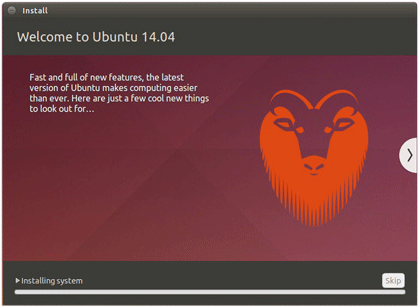 Installing Ubuntu 14.04