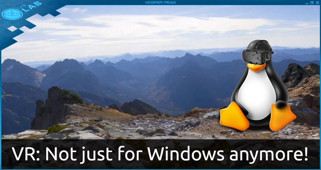 VR is now running on Linux
