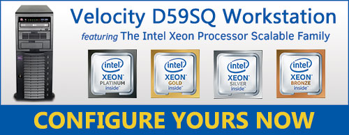 Velocity D59SQ with Intel Xeon SP