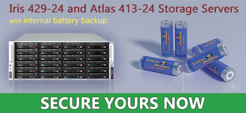 Configure your storage server with battery backup