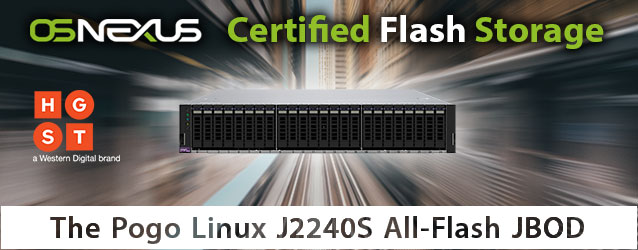 OSNEXUS Certified All-Flash JBOD