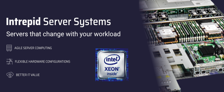 Interpid server systems banner