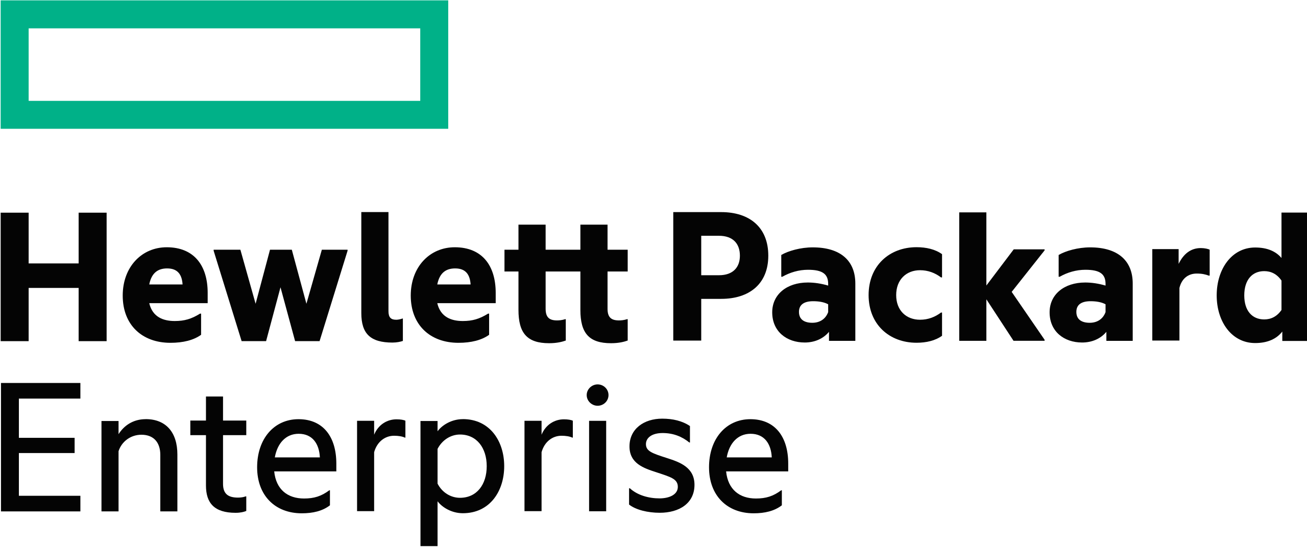 Hewllet Packard Enterprise logo