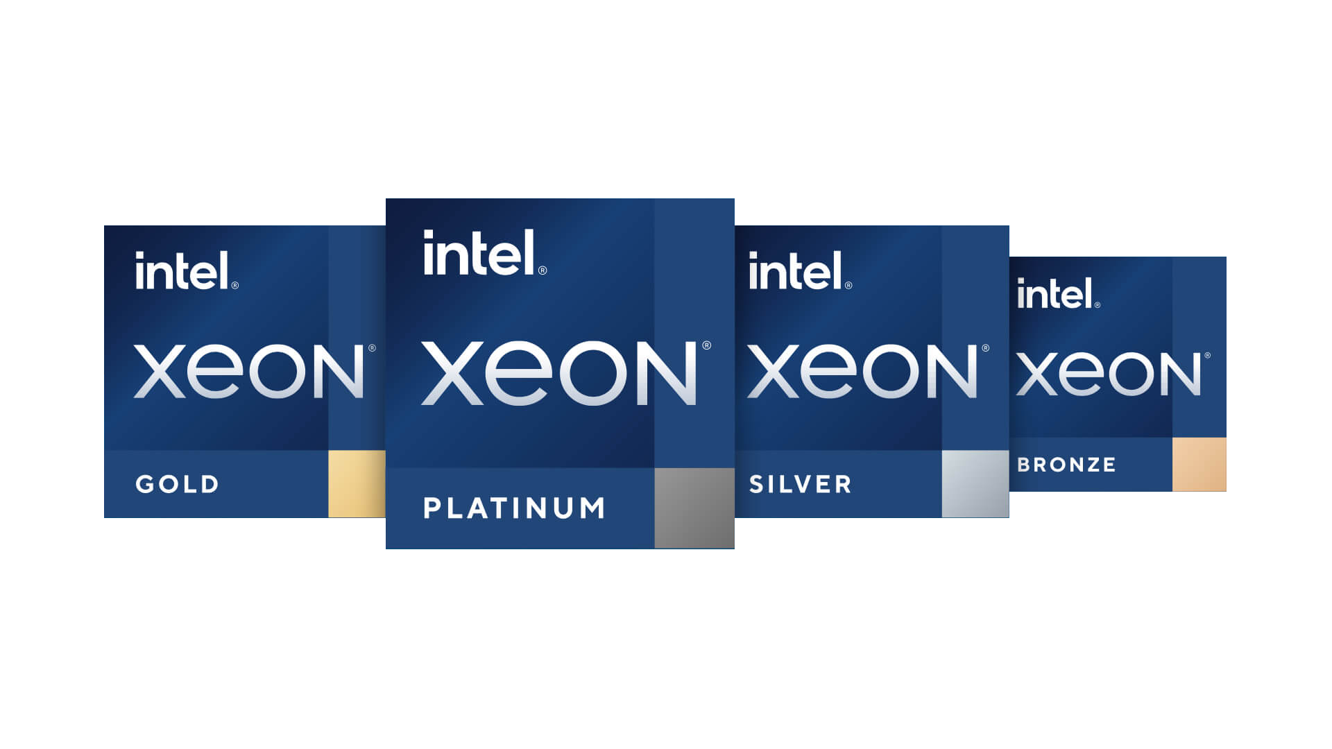 All levels of Intel Xeon scalable processor family